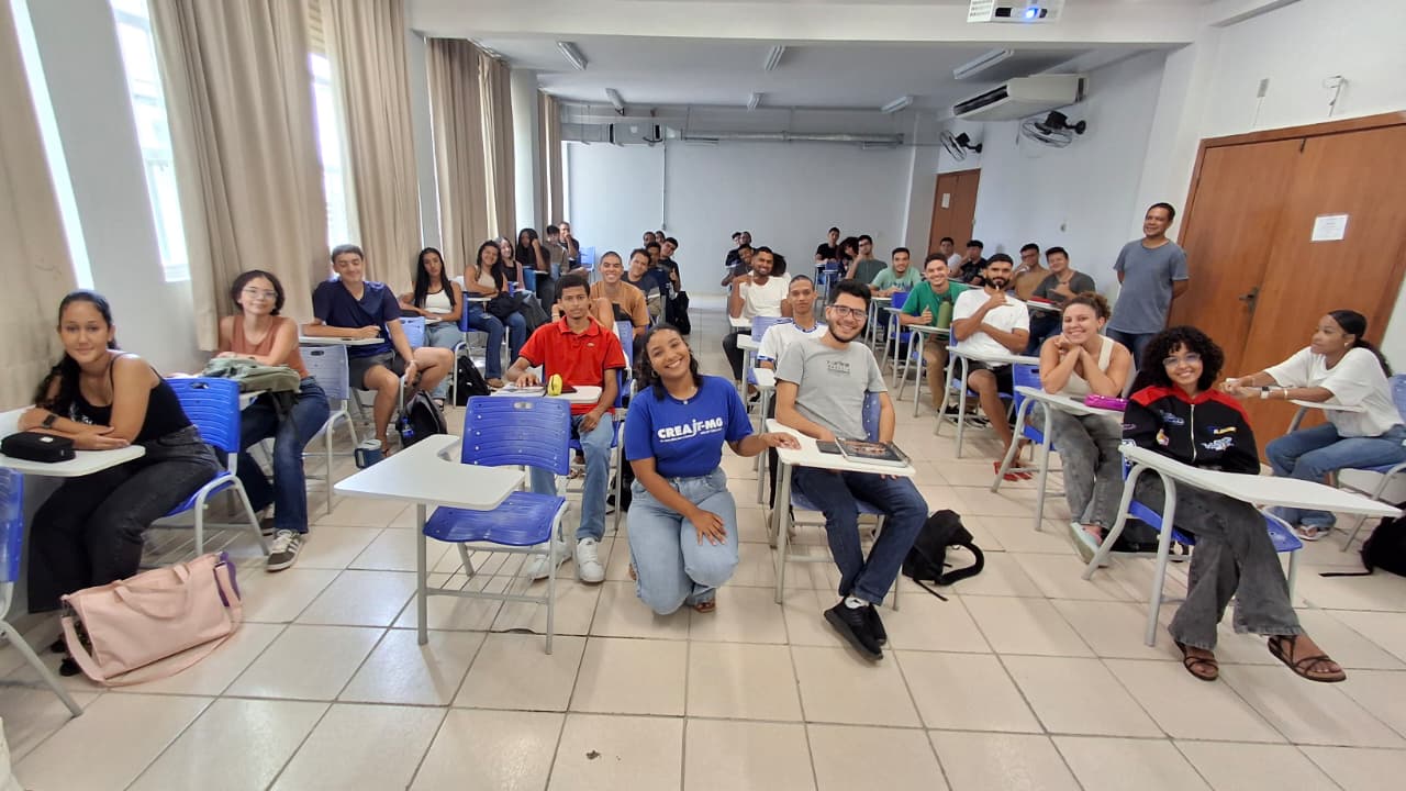 Crea Jr-MG Núcleo Teófilo Otoni realiza: Recepção de calouros UFVJM